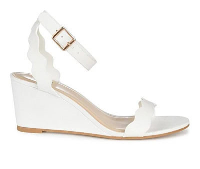 Women's Journee Collection Loucia Wedge Sandals