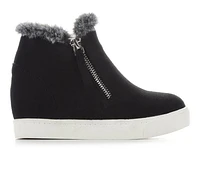 Girls' Soda Little Kid & Big Tiffany Hidden Wedge Sneaker Boots