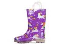 Girls' Western Chief Little Kid Rainbow Unicorn Rain Boots