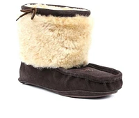 Women's Superlamb Navajo Moccasin Slipper Booties