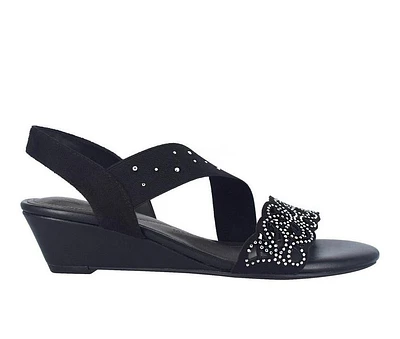 Women's Impo Gatsby Laser Wedge Sandals