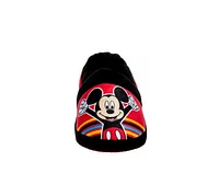 Disney Toddler & Little Kid Mickey Mouse Striped Slippers