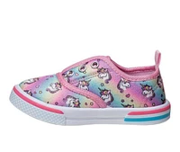 Girls' Laura Ashley Toddler 88656N Canvas Unicorn Sneakers