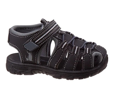 Boys' Rugged Bear Toddler RB81480SN Closed-Toe Sport Sandals