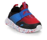 Boys' Fila Toddler Landbuzzer Marble Slip-On Running Shoes