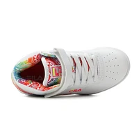 Girls' Fila Little Kid & Big Vulc 13 Rogue Tie-Dye High-Top Sneakers