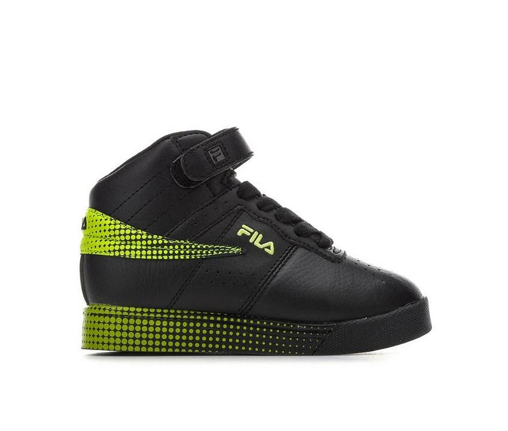 Boys' Fila Toddler Vulc 13 Halftone High-Top Sneakers