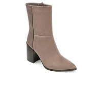 Women's Journee Collection Sharlie Block Heel Mid Calf Boots