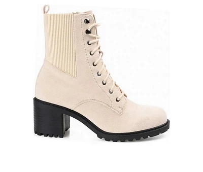 Women's Journee Collection Kassia Combat Booties