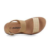 Girls' Soda Little Kid & Big Bashful Sandals