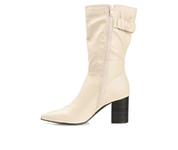 Women's Journee Collection Wilo Wide Calf Mid Boots