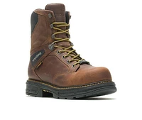 Men's Wolverine Hellcat UltraSpring Waterproof 8in Work Boots