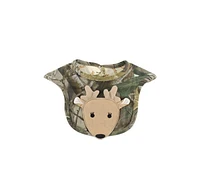 Baby Deer Infant Hunter Crib Shoes with Hat and Bib