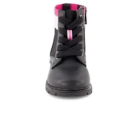 Girls' DKNY Toddler Stass Knit Moto Boots