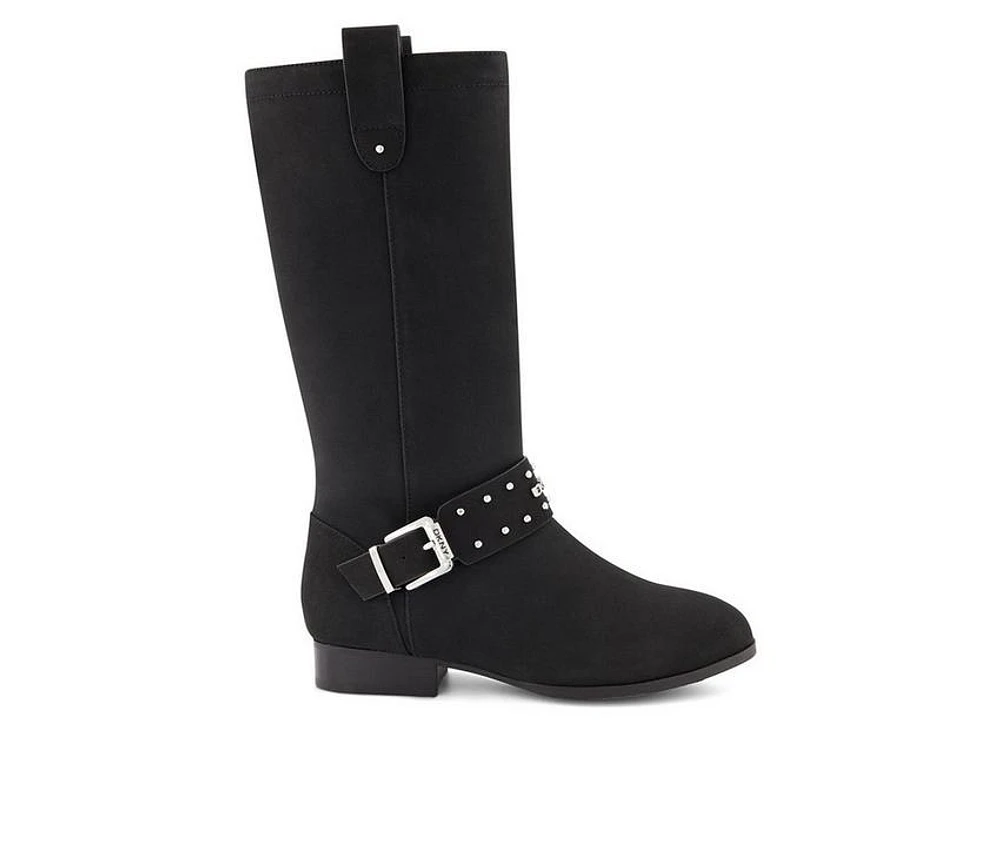 Girls' DKNY Little Kid & Big Ellie Stud Strap Knee High Boots