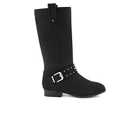 Girls' DKNY Little Kid & Big Ellie Stud Strap Knee High Boots