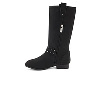 Girls' DKNY Little Kid & Big Ellie Stud Strap Knee High Boots