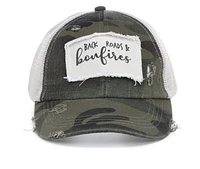 NYC Underground Bonfire Trucker Hat