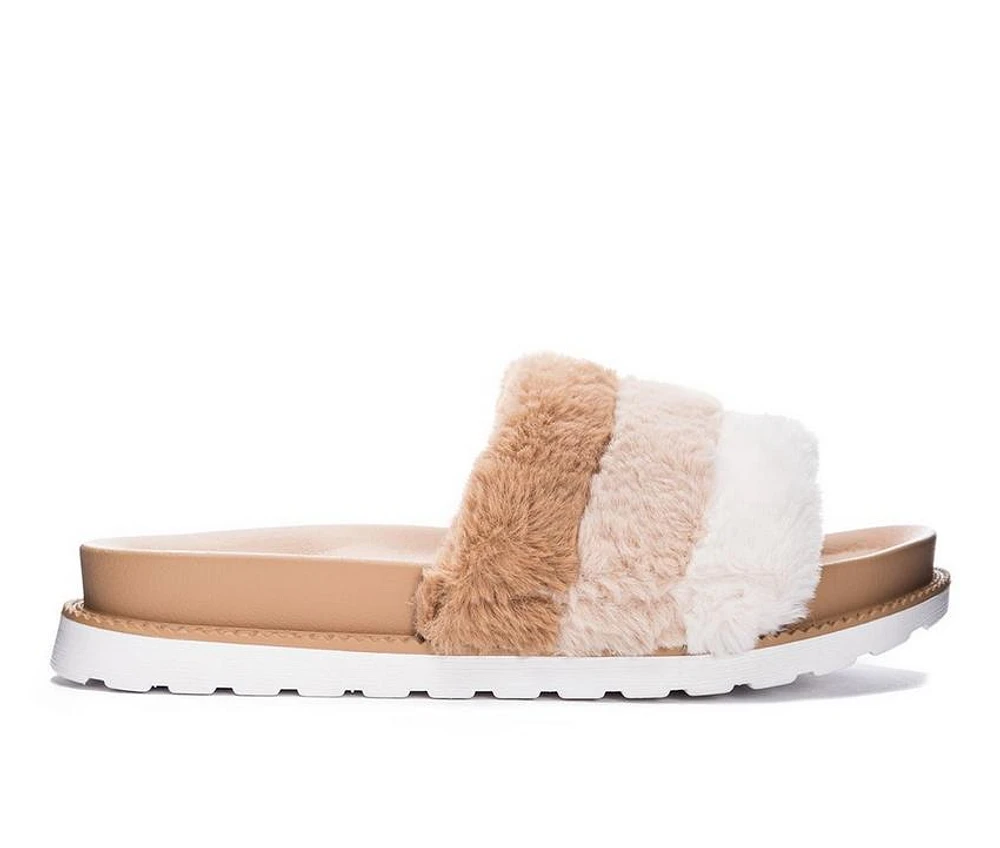 Women's Chinese Laundry Treat Cozy Slide Sandals