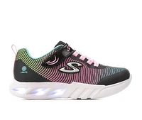 Girls' Skechers Little Kid & Big Flicker Flash Light-Up Sneakers