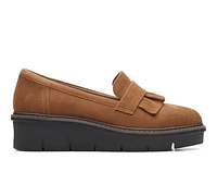 Women's Clarks Airabell Slip Wedge Loafers