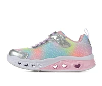 Girls' Skechers Little Kid & Big Heart Lights Simply Love Light-Up Sneakers