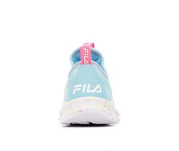 Girls' Fila Little Kid & Big Landbuzzer Marble Running Shoes