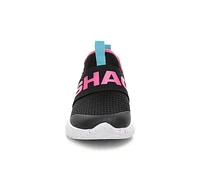 Girls' Shaq Little Kid & Big Verse Slip-On Running Shoes