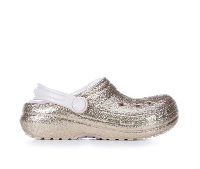 Girls' Crocs Little Kid & Big Classic Glitter Lined Clogs