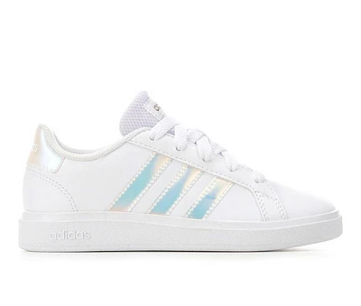 Girls' Adidas Little Kid & Big Grand Court 2.0 Sustainable Sneakers