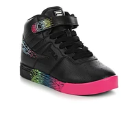Girls' Fila Little Kid & Big Vulc 13 Halftone 2 High-Top Sneakers