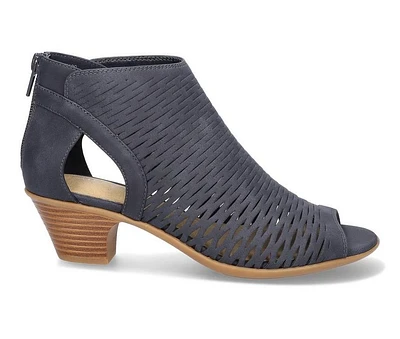 Women's Easy Street Sunrise Heeled Peep Toe Booties