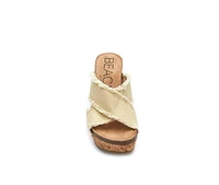 Women's Beach by Matisse Sea Salt Wedge Sandals