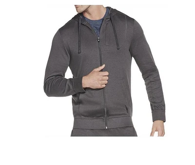 Skechers Go Apparel Men's Knit Pique Full Zip Hoodie