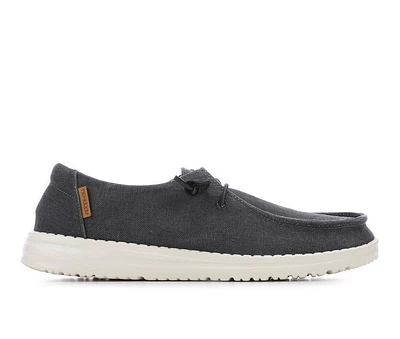Women's HEYDUDE Wendy Chambray Casual Shoes