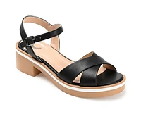 Women's Journee Collection Hilaree Block Heeled Sandals