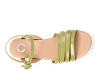 Women's Journee Collection Mirrage Platform Sandals