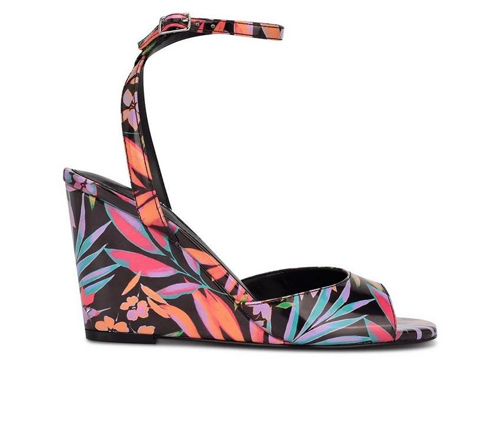 Women's Nine West Nevr Wedge Sandals