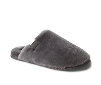 Fireside by Dearfoams Men's Broome Genuine Sherling Scuff Slippers