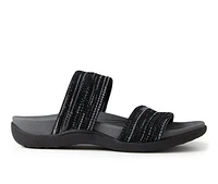 Women's Dearfoams OriginalComfort Low Foam Double Band Sandals