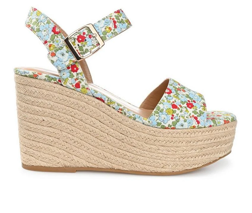 Women's Journee Collection Pearrl Espadrille Wedge Sandals