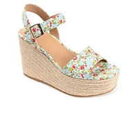 Women's Journee Collection Pearrl Espadrille Wedge Sandals