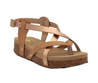 Women's Volatile Engie Platform Footbed Sandals