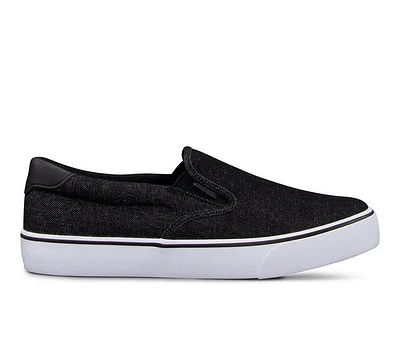 Men's Lugz Clipper Denim Wide Casual Slip-On Shoes