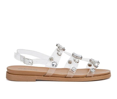 Women's Olivia Miller Crystal Clear Sandals