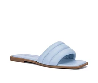 Women's Olivia Miller Indigo Sandals