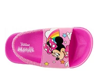 Girls' Disney Toddler & Little Kid Minnie Stars Footbed Sandals