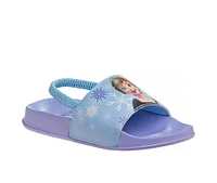 Girls' Disney Toddler & Little Kid Frozen Back Strap Sandals