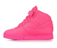 Girls' Fila Little Kid & Big Vulc 13 Knockout High-Top Sneakers