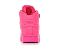 Girls' Fila Little Kid & Big Vulc 13 Knockout High-Top Sneakers